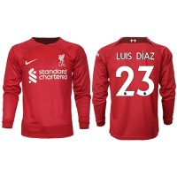 Dres Liverpool Luis Diaz #23 Domaci 2022-23 Dugi Rukav